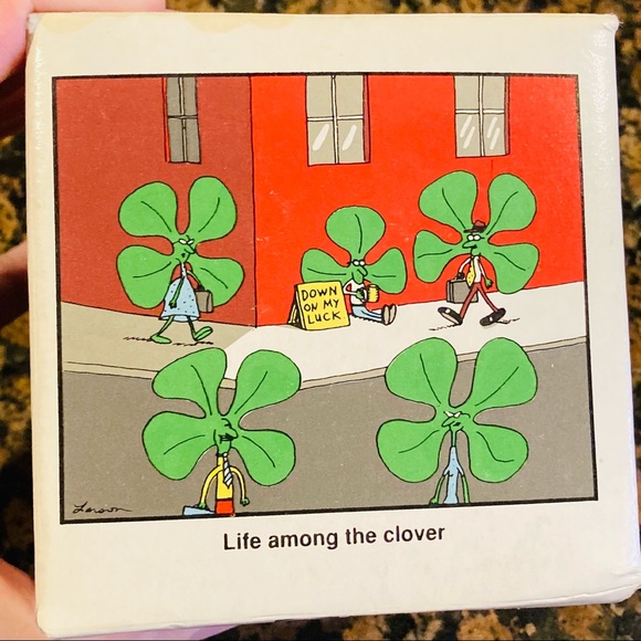 The Far Side by Gary Larson Coffee Mug Life Among the Clover 1990 - Picture 10 of 10